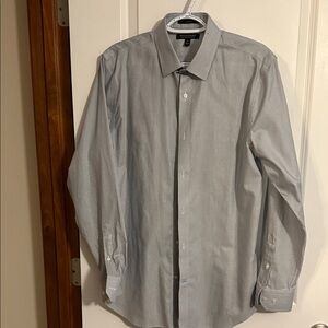 Banana Republic Light Gray Dress Shirt